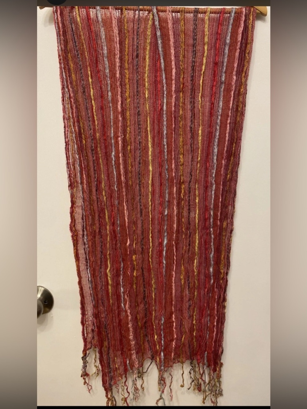 🌟4 for $20 Striped Multicoloured Lightweight Women's Scarf